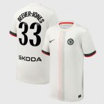 Chelsea Stores – Best Selection of chelsea wsl nike away stadium shirt 2025-26 – youth with beever-jones 33 printing Chelsea Gear