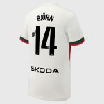 Chelsea Stores – Best Selection of chelsea wsl nike away stadium shirt 2025-26 – youth with björn 14 printing Chelsea Gear