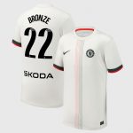 Chelsea Stores – Best Selection of chelsea wsl nike away stadium shirt 2025-26 – youth with bronze 22 printing Chelsea Gear