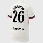 Chelsea Stores – Best Selection of chelsea wsl nike away stadium shirt 2025-26 – youth with buchanan 26 printing Chelsea Gear