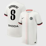 Chelsea Stores – Best Selection of chelsea wsl nike away stadium shirt 2025-26 – youth with cuthbert 8 printing Chelsea Gear