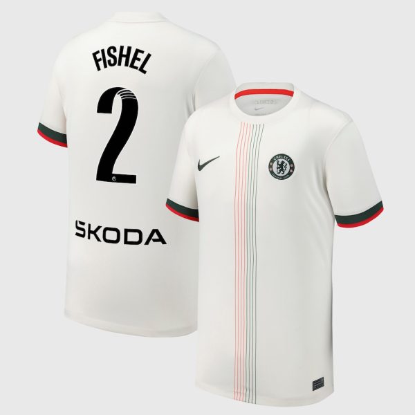 Chelsea Stores – Best Selection of chelsea wsl nike away stadium shirt 2025-26 – youth with fishel 2 printing Chelsea Gear