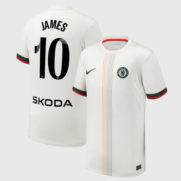 Chelsea Stores – Best Selection of chelsea wsl nike away stadium shirt 2025-26 – youth with james 10 printing Chelsea Gear
