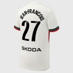 Chelsea Stores – Best Selection of chelsea wsl nike away stadium shirt 2025-26 – youth with jean-francois 27 printing Chelsea Gear