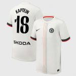 Chelsea Stores – Best Selection of chelsea wsl nike away stadium shirt 2025-26 – youth with kaptein 18 printing Chelsea Gear