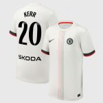 Chelsea Stores – Best Selection of chelsea wsl nike away stadium shirt 2025-26 – youth with kerr 20 printing Chelsea Gear