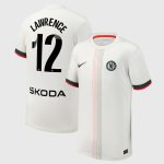 Chelsea Stores – Best Selection of chelsea wsl nike away stadium shirt 2025-26 – youth with lawrence 12 printing Chelsea Gear