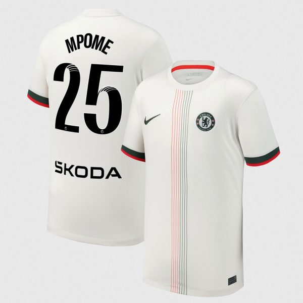Chelsea Stores – Best Selection of chelsea wsl nike away stadium shirt 2025-26 – youth with mpome 25 printing Chelsea Gear