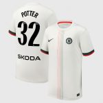 Chelsea Stores – Best Selection of chelsea wsl nike away stadium shirt 2025-26 – youth with potter 32 printing Chelsea Gear