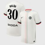 Chelsea Stores – Best Selection of chelsea wsl nike away stadium shirt 2025-26 – youth with walsh 30 printing Chelsea Gear
