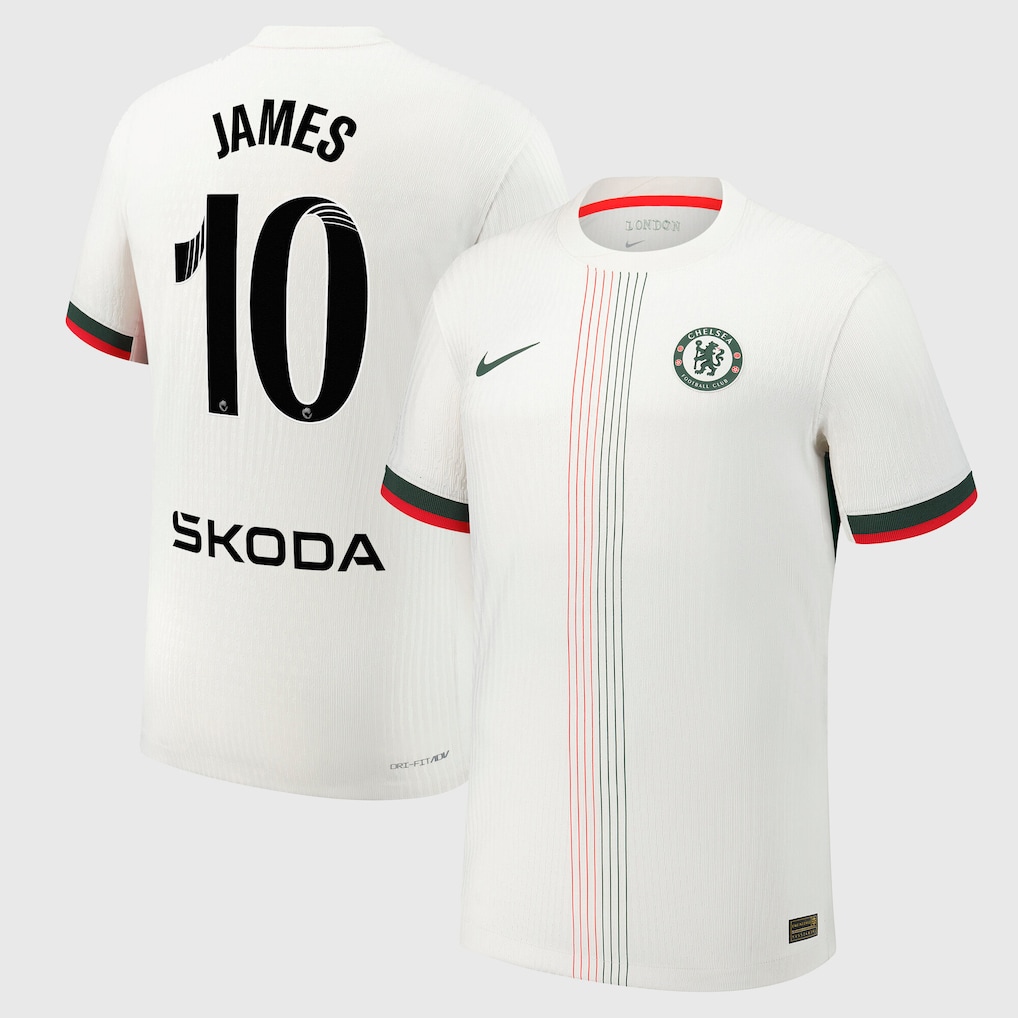 Chelsea Stores – Best Selection of chelsea wsl nike dri-fit adv away match shirt 2025-26 with james 10 printing Chelsea Gear
