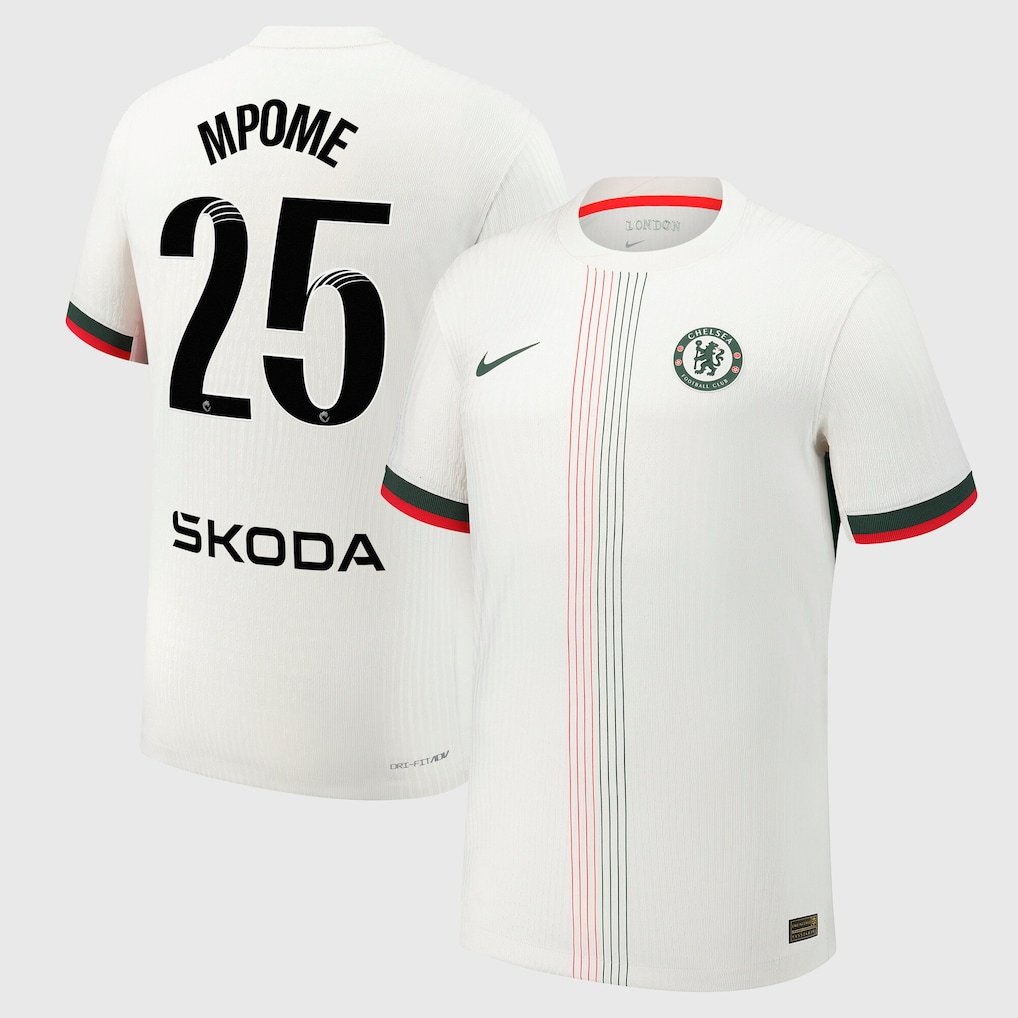 Chelsea Stores – Best Selection of chelsea wsl nike dri-fit adv away match shirt 2025-26 with mpome 25 printing Chelsea Gear