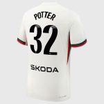 Chelsea Stores – Best Selection of chelsea wsl nike dri-fit adv away match shirt 2025-26 with potter 32 printing Chelsea Gear