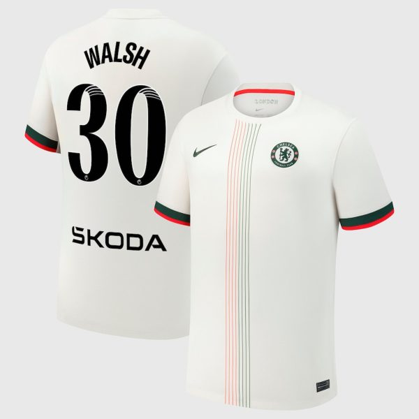 Chelsea Stores – Best Selection of chelsea wsl nike dri-fit adv away match shirt 2025-26 with walsh 13 printing Chelsea Gear