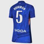 Chelsea Stores – Best Selection of chelsea wsl nike dri-fit adv home match shirt 2025-26 – womens with buurman 5 printing Chelsea Gear