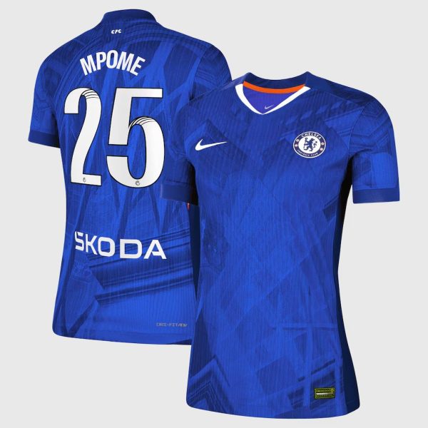 Chelsea Stores – Best Selection of chelsea wsl nike dri-fit adv home match shirt 2025-26 – womens with mpome 25 printing Chelsea Gear