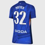 Chelsea Stores – Best Selection of chelsea wsl nike dri-fit adv home match shirt 2025-26 – womens with potter 32 printing Chelsea Gear