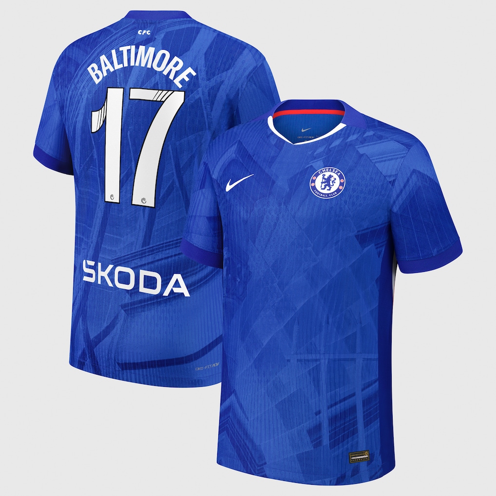 Chelsea Stores – Best Selection of chelsea wsl nike dri-fit adv home match shirt 2025-26 – youth with baltimore 17 printing Chelsea Gear