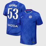 Chelsea Stores – Best Selection of chelsea wsl nike dri-fit adv home match shirt 2025-26 – youth with brown 53 printing Chelsea Gear