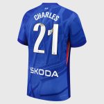 Chelsea Stores – Best Selection of chelsea wsl nike dri-fit adv home match shirt 2025-26 – youth with charles 21 printing Chelsea Gear