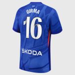Chelsea Stores – Best Selection of chelsea wsl nike dri-fit adv home match shirt 2025-26 – youth with girma 16 printing Chelsea Gear