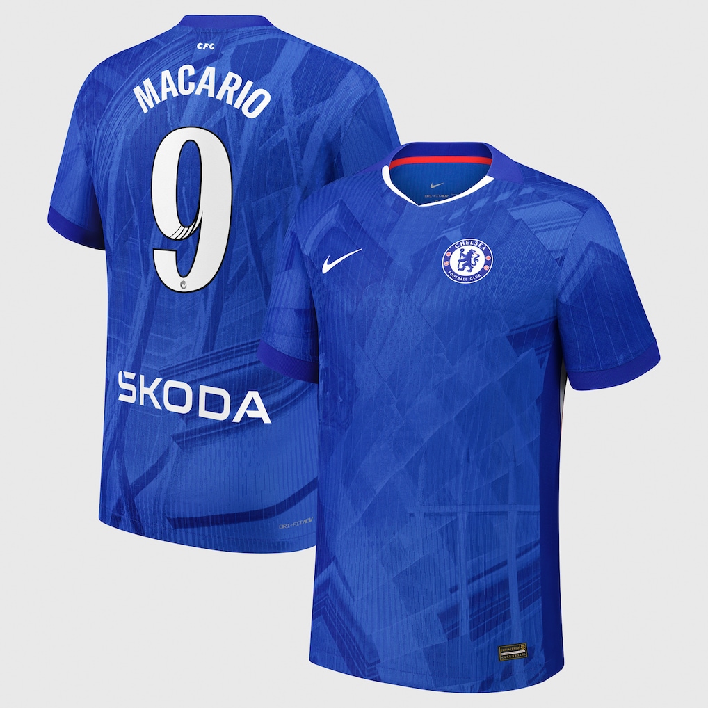 Chelsea Stores – Best Selection of chelsea wsl nike dri-fit adv home match shirt 2025-26 – youth with macario 9 printing Chelsea Gear