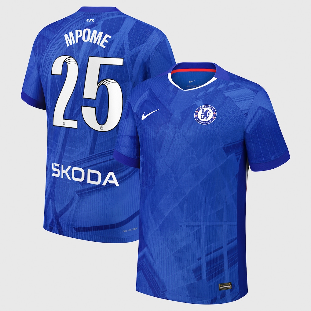 Chelsea Stores – Best Selection of chelsea wsl nike dri-fit adv home match shirt 2025-26 – youth with mpome 25 printing Chelsea Gear