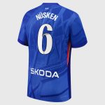 Chelsea Stores – Best Selection of chelsea wsl nike dri-fit adv home match shirt 2025-26 – youth with nüsken 6 printing Chelsea Gear