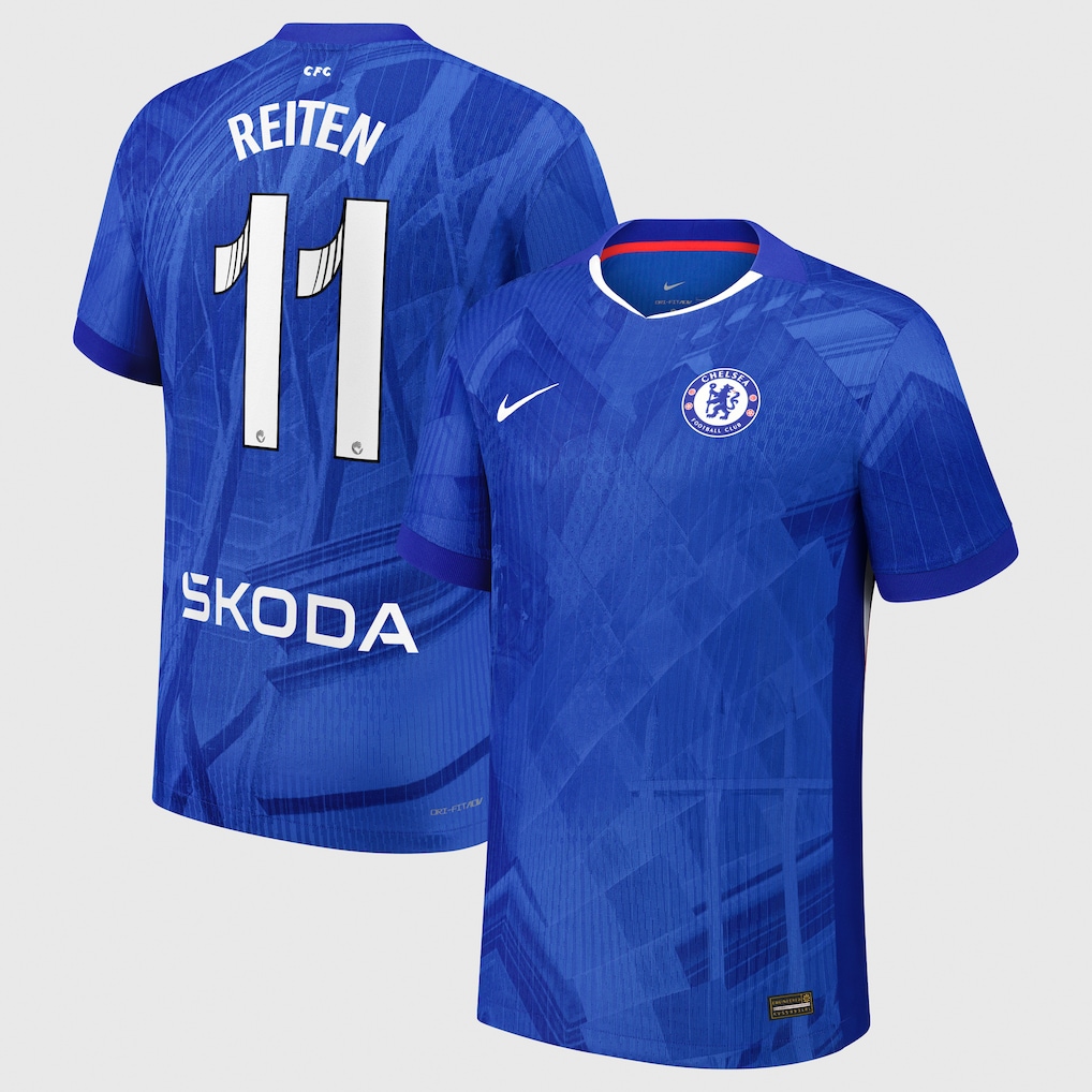Chelsea Stores – Best Selection of chelsea wsl nike dri-fit adv home match shirt 2025-26 – youth with reiten 11 printing Chelsea Gear