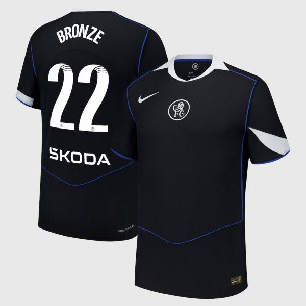 Chelsea Stores – Best Selection of chelsea wsl nike dri fit adv third match shirt 2025-26 with bronze 22 printing Chelsea Gear