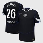 Chelsea Stores – Best Selection of chelsea wsl nike dri fit adv third match shirt 2025-26 with buchanan 26 printing Chelsea Gear