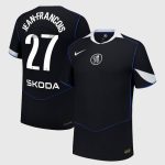 Chelsea Stores – Best Selection of chelsea wsl nike dri fit adv third match shirt 2025-26 with jean-francois 27 printing Chelsea Gear