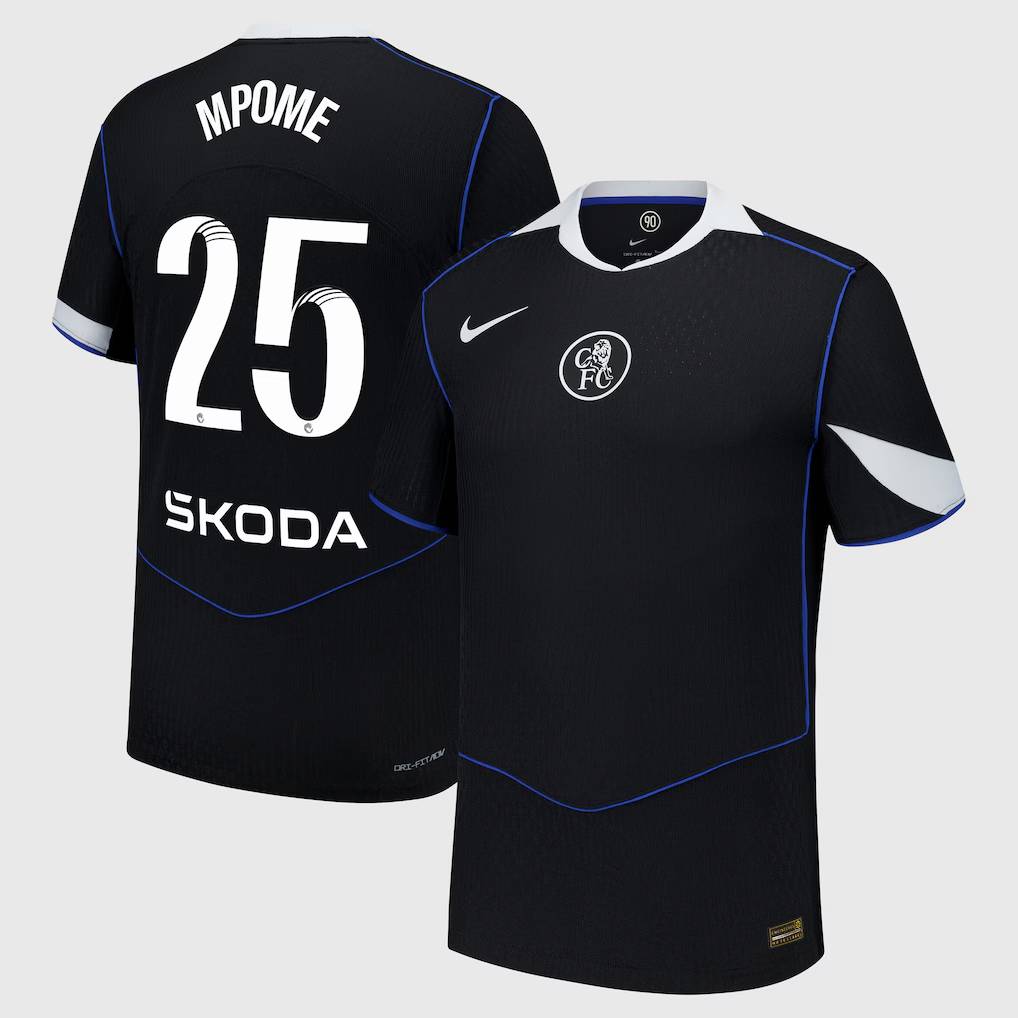 Chelsea Stores – Best Selection of chelsea wsl nike dri fit adv third match shirt 2025-26 with mpome 25 printing Chelsea Gear