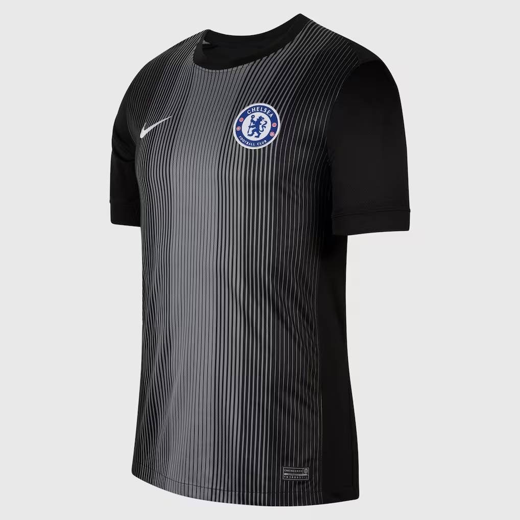 Chelsea Stores – Best Selection of chelsea wsl nike goalkeeper stadium shirt 2025-26 – youth with peng 1 printing Chelsea Gear