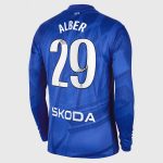 Chelsea Stores – Best Selection of chelsea wsl nike home stadium shirt 2025-26 – long sleeve with alber 29 printing Chelsea Gear
