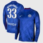 Chelsea Stores – Best Selection of chelsea wsl nike home stadium shirt 2025-26 – long sleeve with beever-jones 33 printing Chelsea Gear