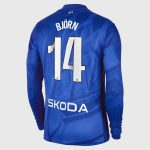 Chelsea Stores – Best Selection of chelsea wsl nike home stadium shirt 2025-26 – long sleeve with björn 14 printing Chelsea Gear