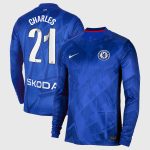 Chelsea Stores – Best Selection of chelsea wsl nike home stadium shirt 2025-26 – long sleeve with charles 21 printing Chelsea Gear