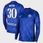 Chelsea Stores – Best Selection of chelsea wsl nike home stadium shirt 2025-26 – long sleeve with walsh 30 printing Chelsea Gear