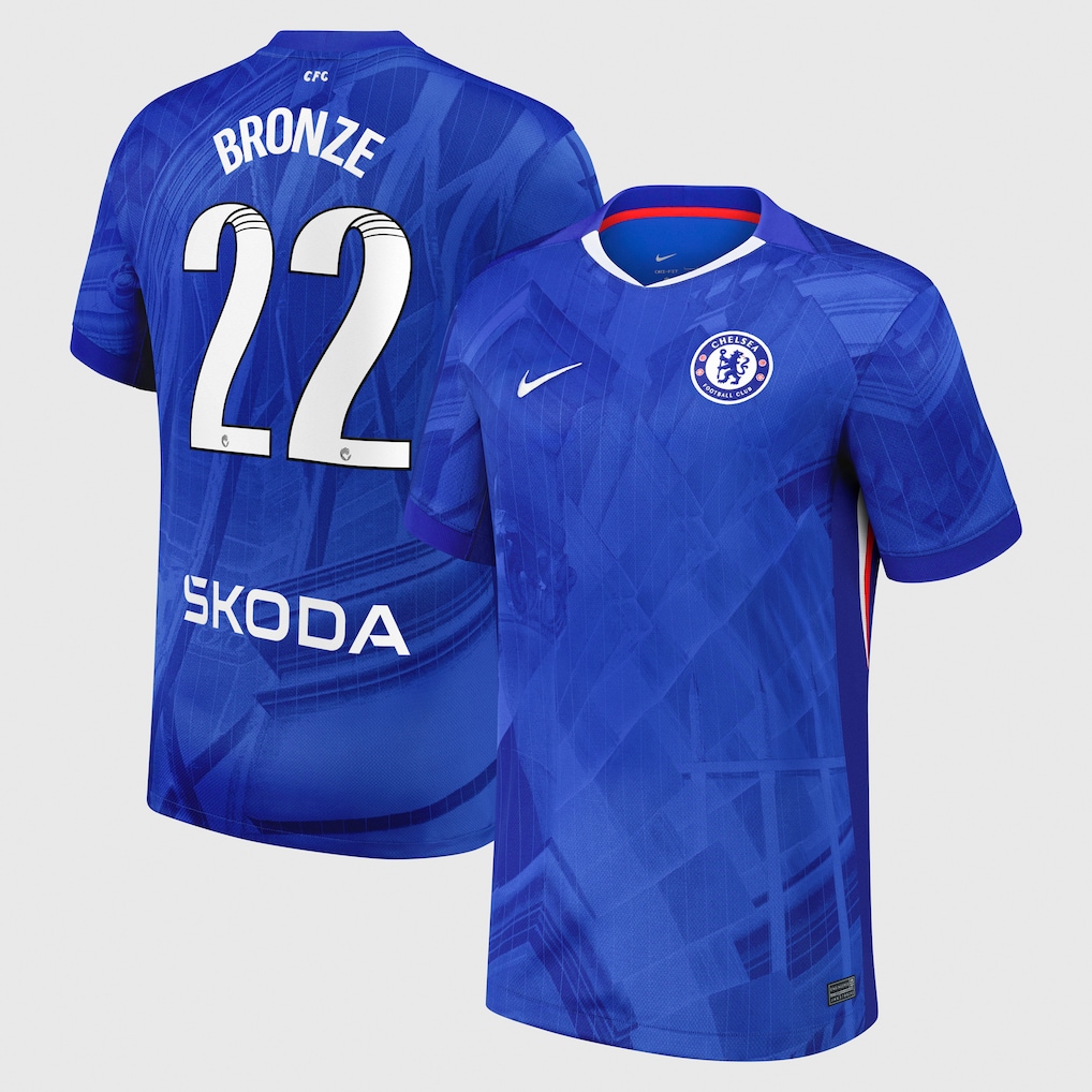 Chelsea Stores – Best Selection of chelsea wsl nike home stadium shirt 2025-26 with bronze 22 printing Chelsea Gear