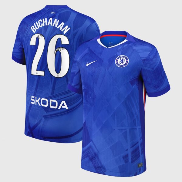Chelsea Stores – Best Selection of chelsea wsl nike home stadium shirt 2025-26 with buchanan 26 printing Chelsea Gear