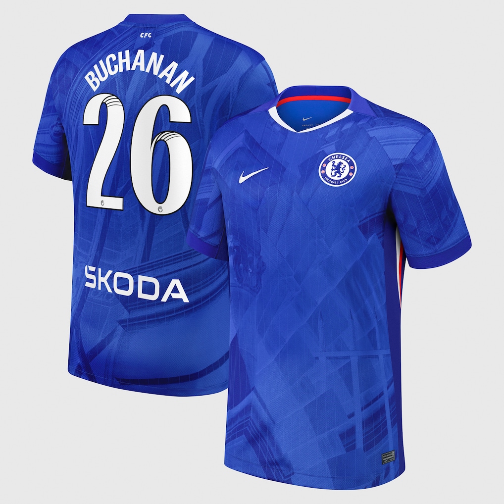 Chelsea Stores – Best Selection of chelsea wsl nike home stadium shirt 2025-26 with buchanan 26 printing Chelsea Gear