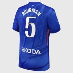 Chelsea Stores – Best Selection of chelsea wsl nike home stadium shirt 2025-26 with buurman 5 printing Chelsea Gear