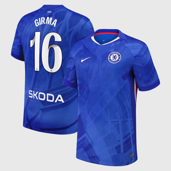 Chelsea Stores – Best Selection of chelsea wsl nike home stadium shirt 2025-26 with girma 16 printing Chelsea Gear