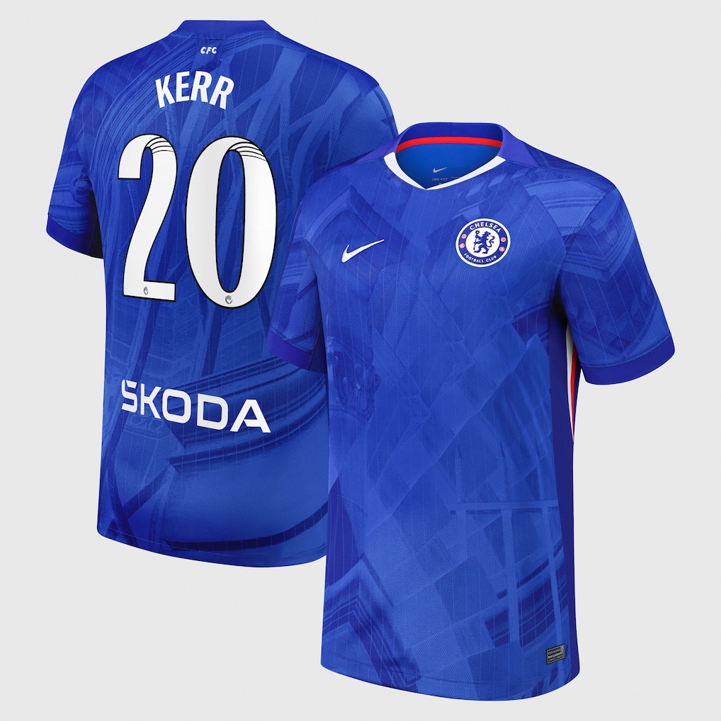 Chelsea Stores – Best Selection of chelsea wsl nike home stadium shirt 2025-26 with kerr 20 printing Chelsea Gear