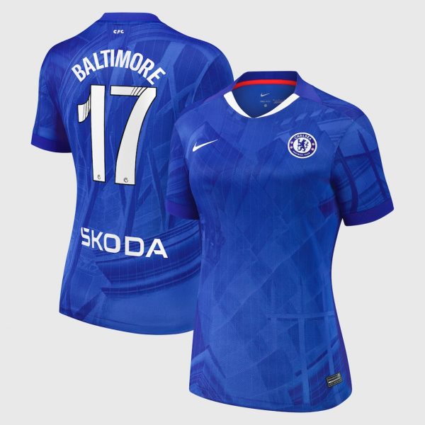 Chelsea Stores – Best Selection of chelsea wsl nike home stadium shirt 2025-26 – womens with baltimore 17 printing Chelsea Gear