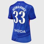 Chelsea Stores – Best Selection of chelsea wsl nike home stadium shirt 2025-26 – womens with beever-jones 33 printing Chelsea Gear