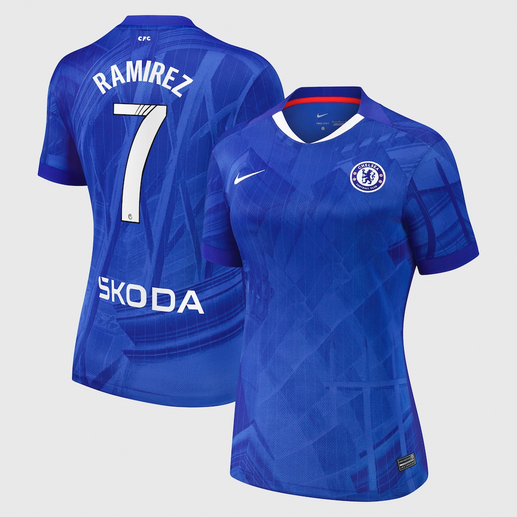 Chelsea Stores – Best Selection of chelsea wsl nike home stadium shirt 2025-26 – womens with ramírez 7 printing Chelsea Gear
