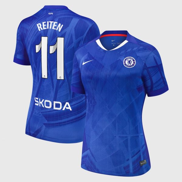 Chelsea Stores – Best Selection of chelsea wsl nike home stadium shirt 2025-26 – womens with reiten 11 printing Chelsea Gear