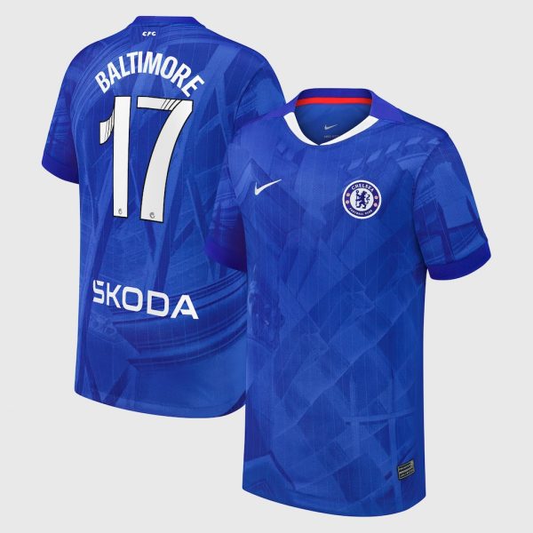Chelsea Stores – Best Selection of chelsea wsl nike home stadium shirt 2025-26 – youth with baltimore 17 printing Chelsea Gear